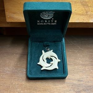 Korite mammoth ivory pendant